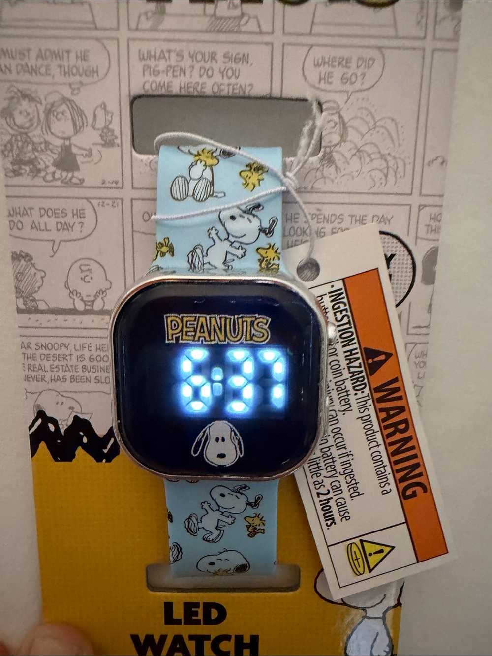 Peanuts LED Watch NWT - Picture 4 of 4